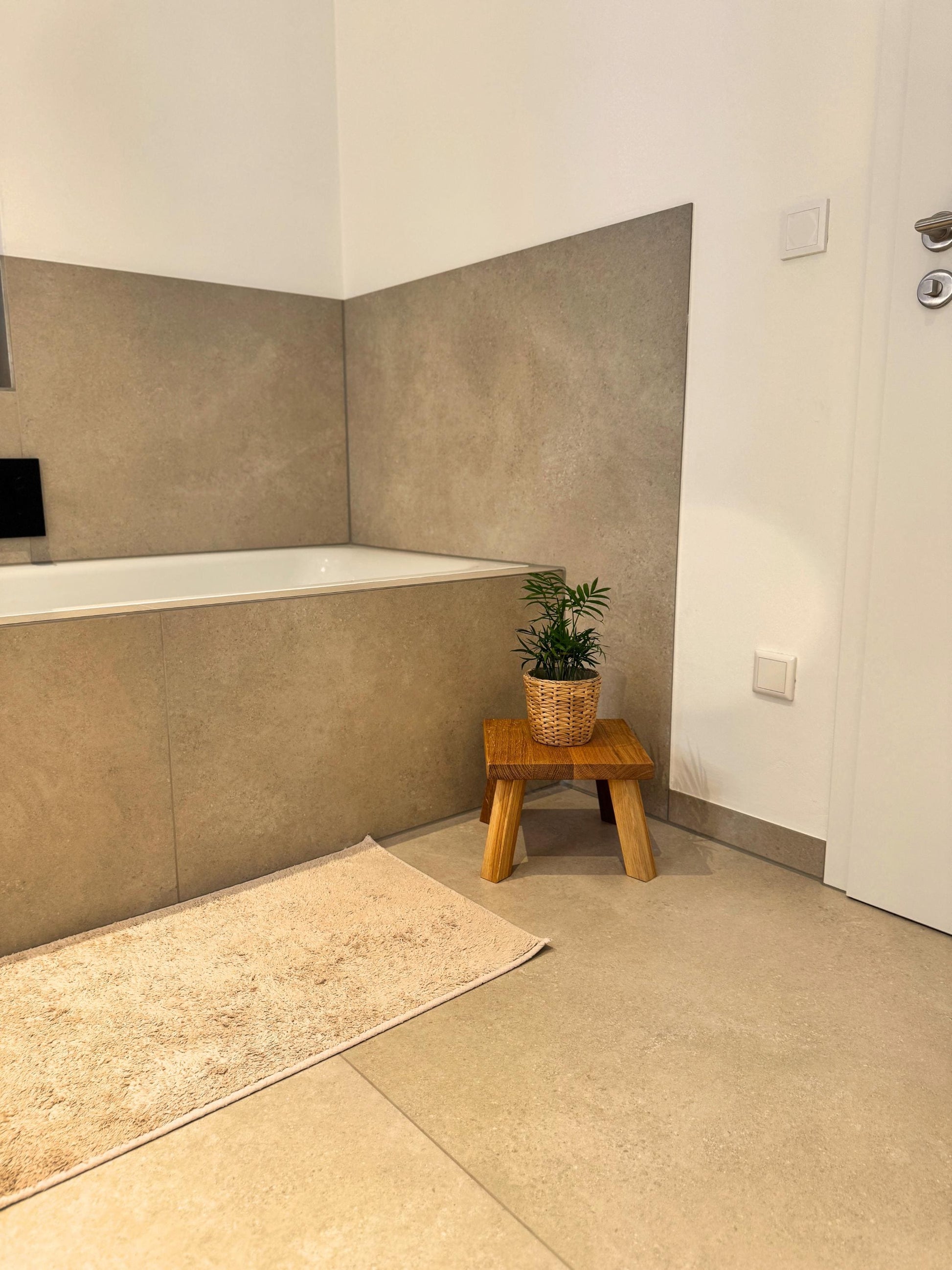 Hocker Eiche massiv